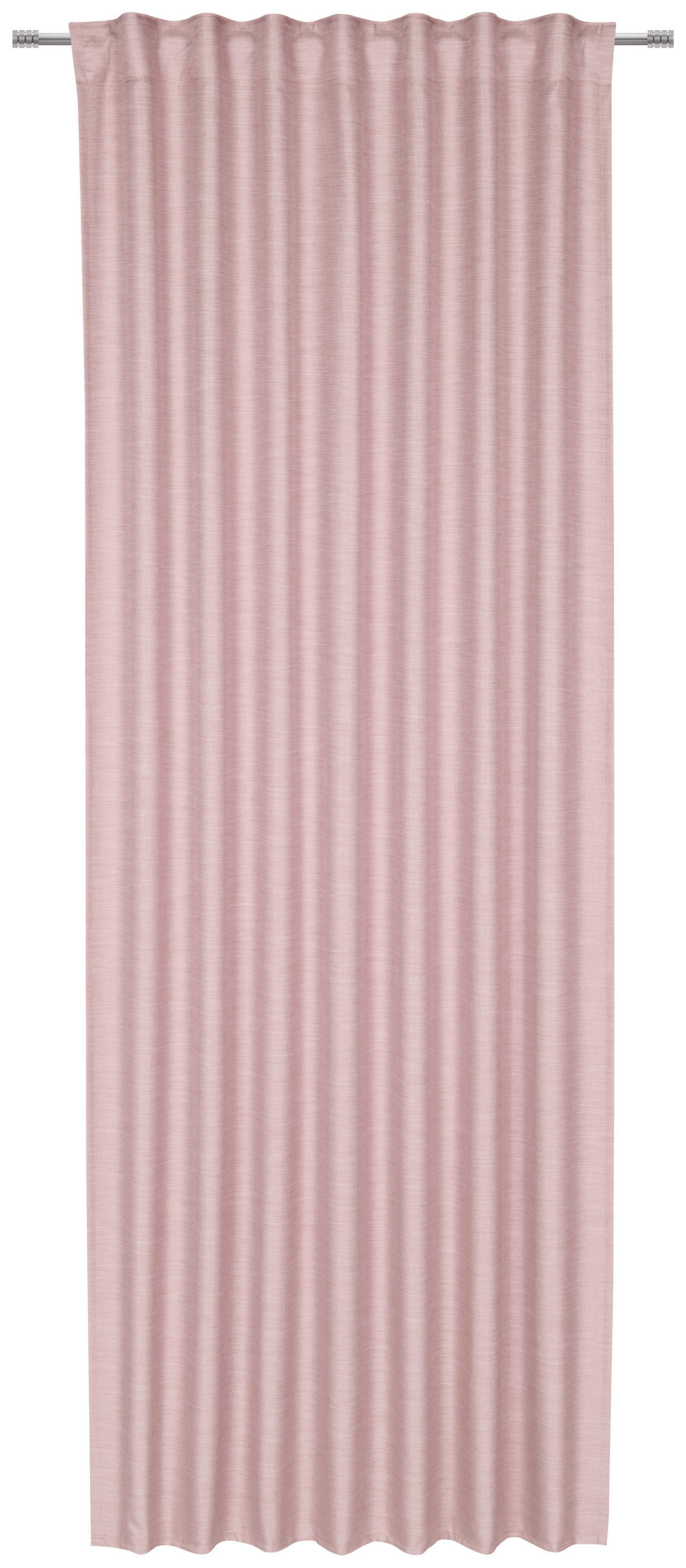 HOTOVÝ ZÁVĚS, neprůsvitné, 140/255 cm - růžová, Basics, textil (140/255cm) - Novel