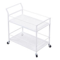 Cărucior Pentru Servit in alb  - alb, Design, plastic/metal (79/45/83cm) - MID.YOU