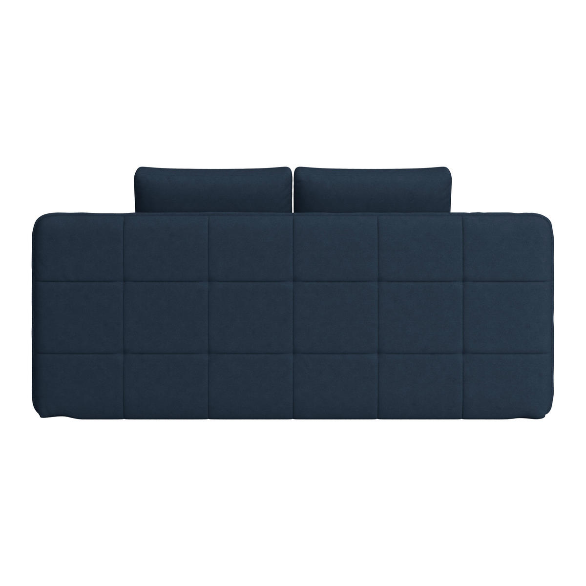 SCHLAFSOFA in Webstoff Dunkelblau  - Schwarz/Dunkelblau, Modern, Kunststoff/Textil (202/73-92/105cm) - MID.YOU