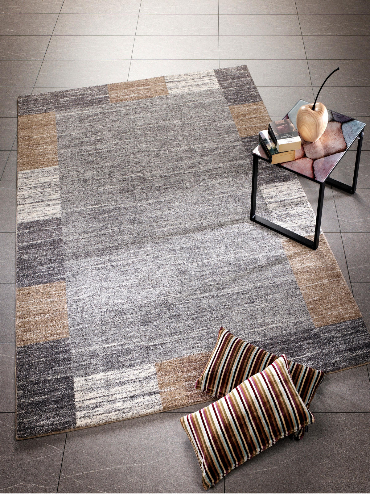 WEBTEPPICH 200/250 cm Grau  - Grau, Design, Textil (200/250cm) - Novel