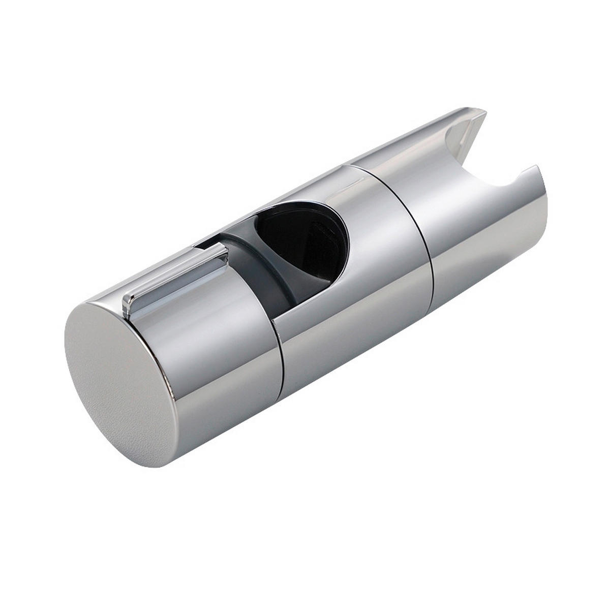 BRAUSEHALTERUNG   - Chromfarben, Basics, Kunststoff (11,7/4,2/4cm) - Wenko
