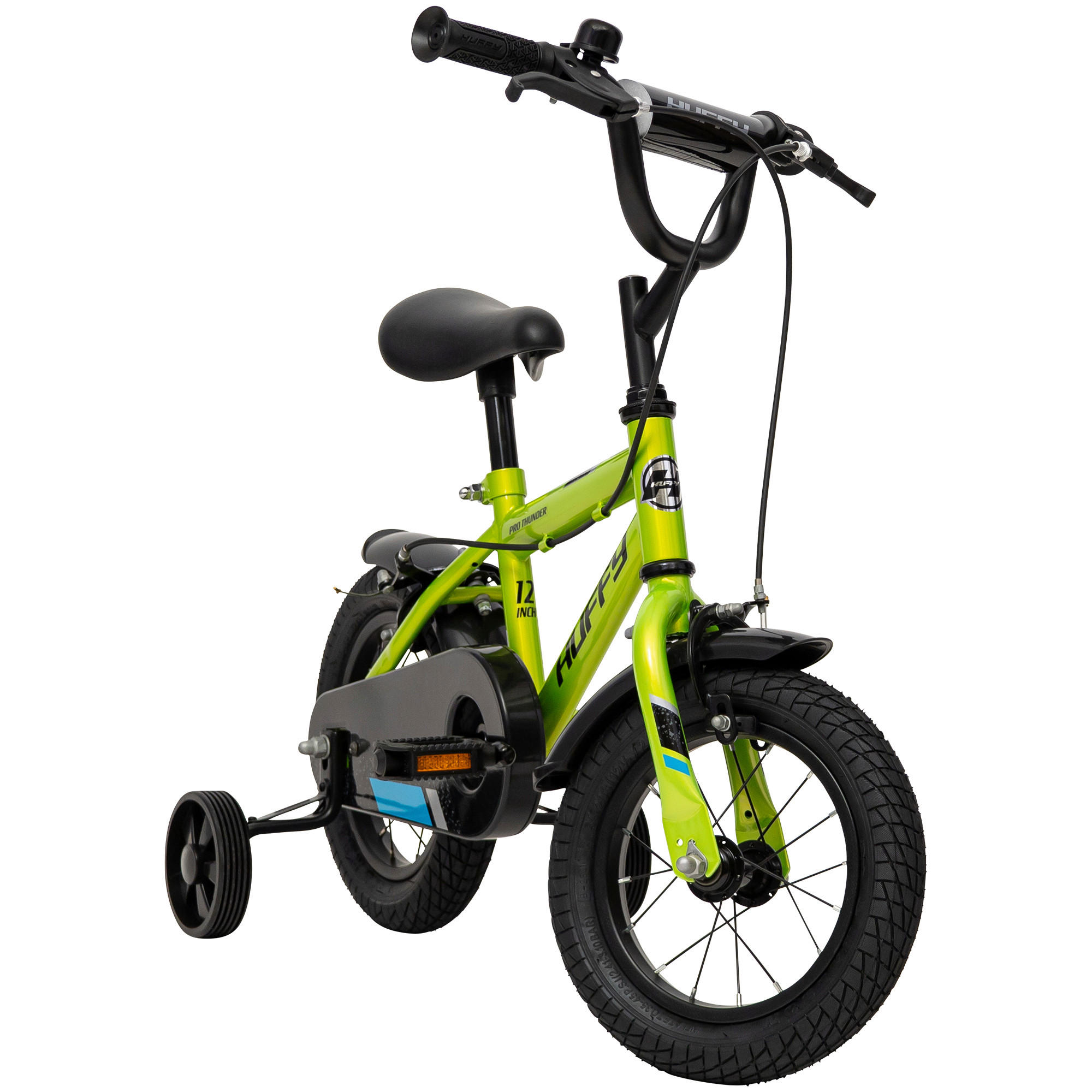 KINDERFAHRRAD 12 Zoll  - Grün, Basics, Metall (44/19/76cm)