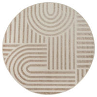 OUTDOORTEPPICH  für Terrasse und Balkon 150 cm Berlin Beige  - Beige, Basics, Kunststoff/Textil (150cm) - Novel