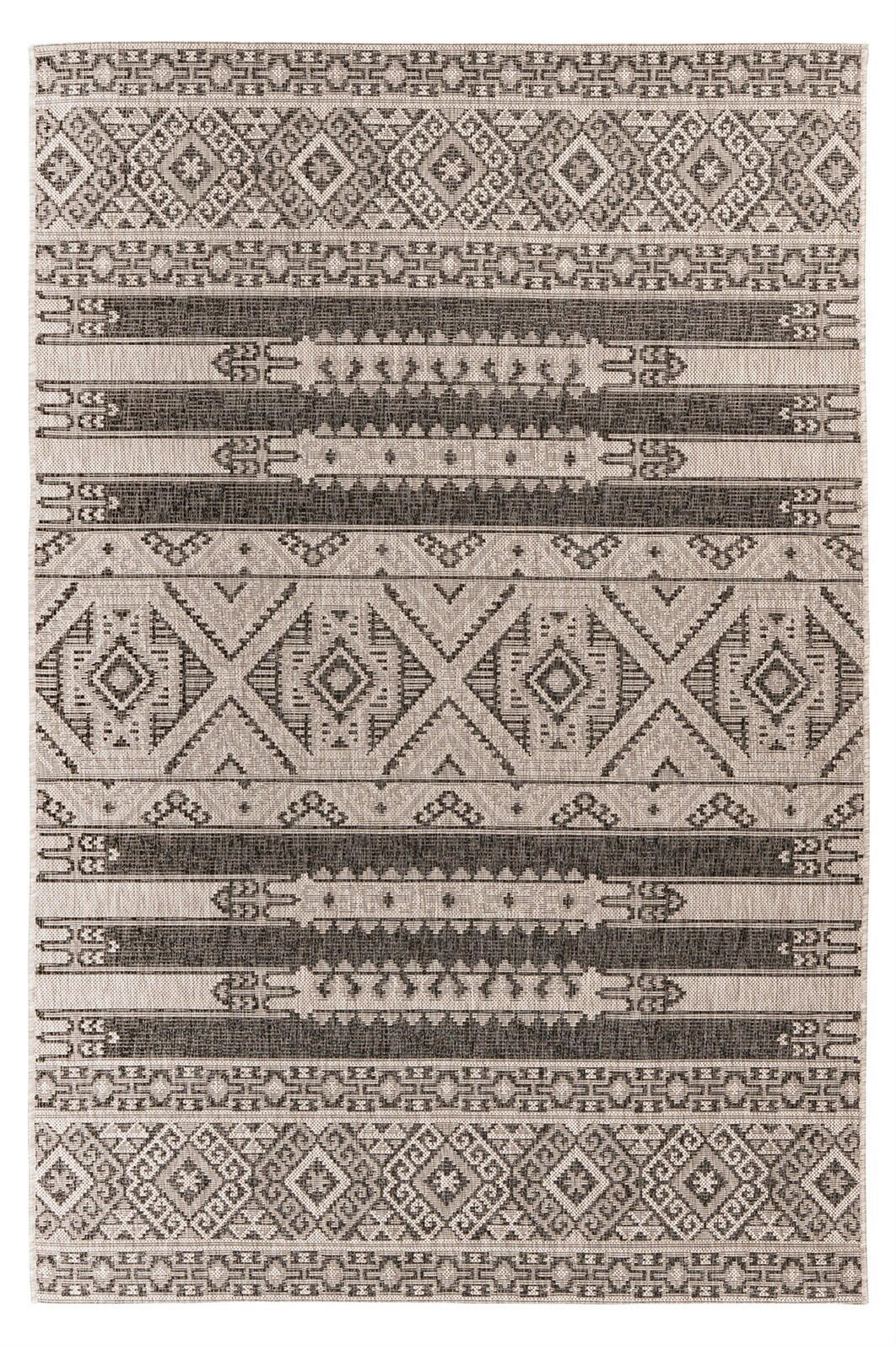 FLACHWEBETEPPICH 120/170 cm Grau  - Grau, Basics, Textil (120/170cm) - Kayoom