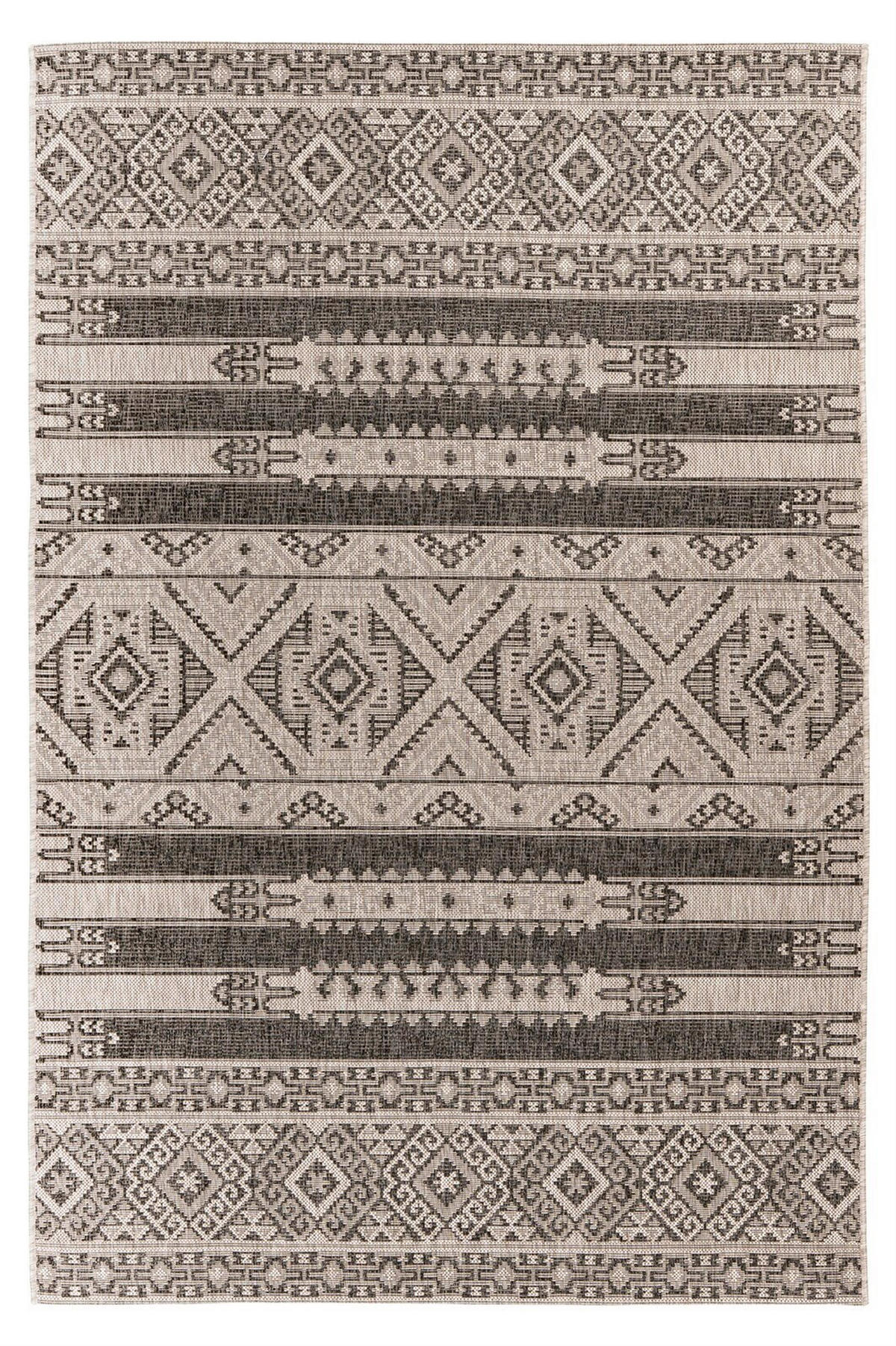 FLACHWEBETEPPICH 120/170 cm Grau  - Grau, Basics, Textil (120/170cm) - Kayoom