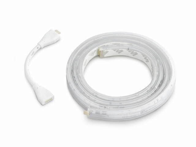 Philips HUE Led-Strip White \u0026 Color Lightstrip Plus Extension 1m Weiß