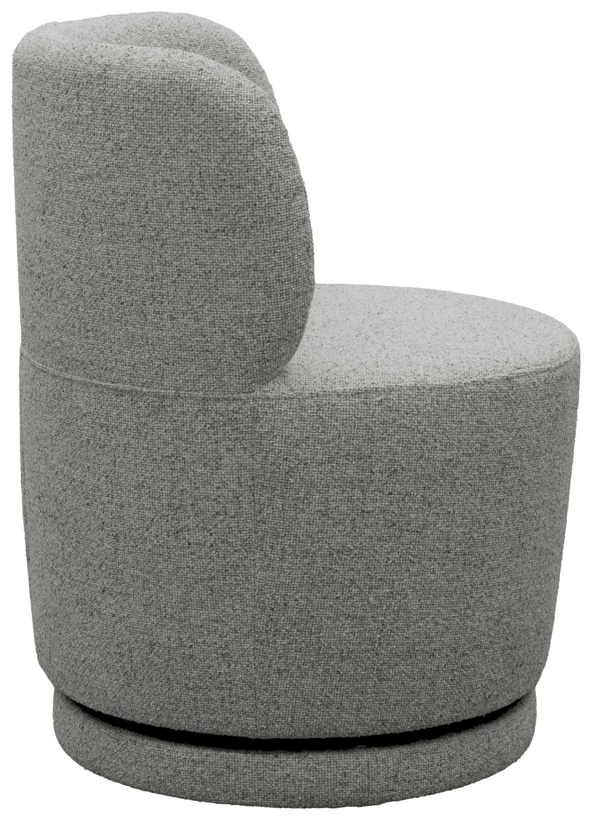 SESSEL in Webstoff Hellgrau  - Beige/Hellgrau, MODERN, Textil (60/74/60cm) - Livetastic