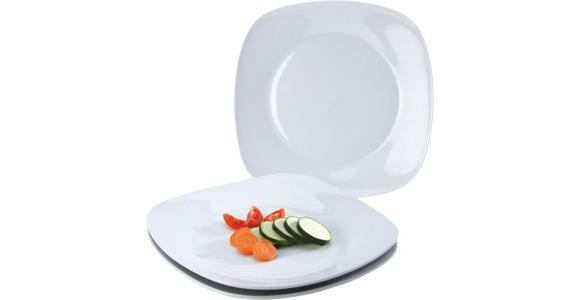 SPEISETELLER 27,5 cm - Weiß, Basics, Keramik (27,5cm) - Boxxx