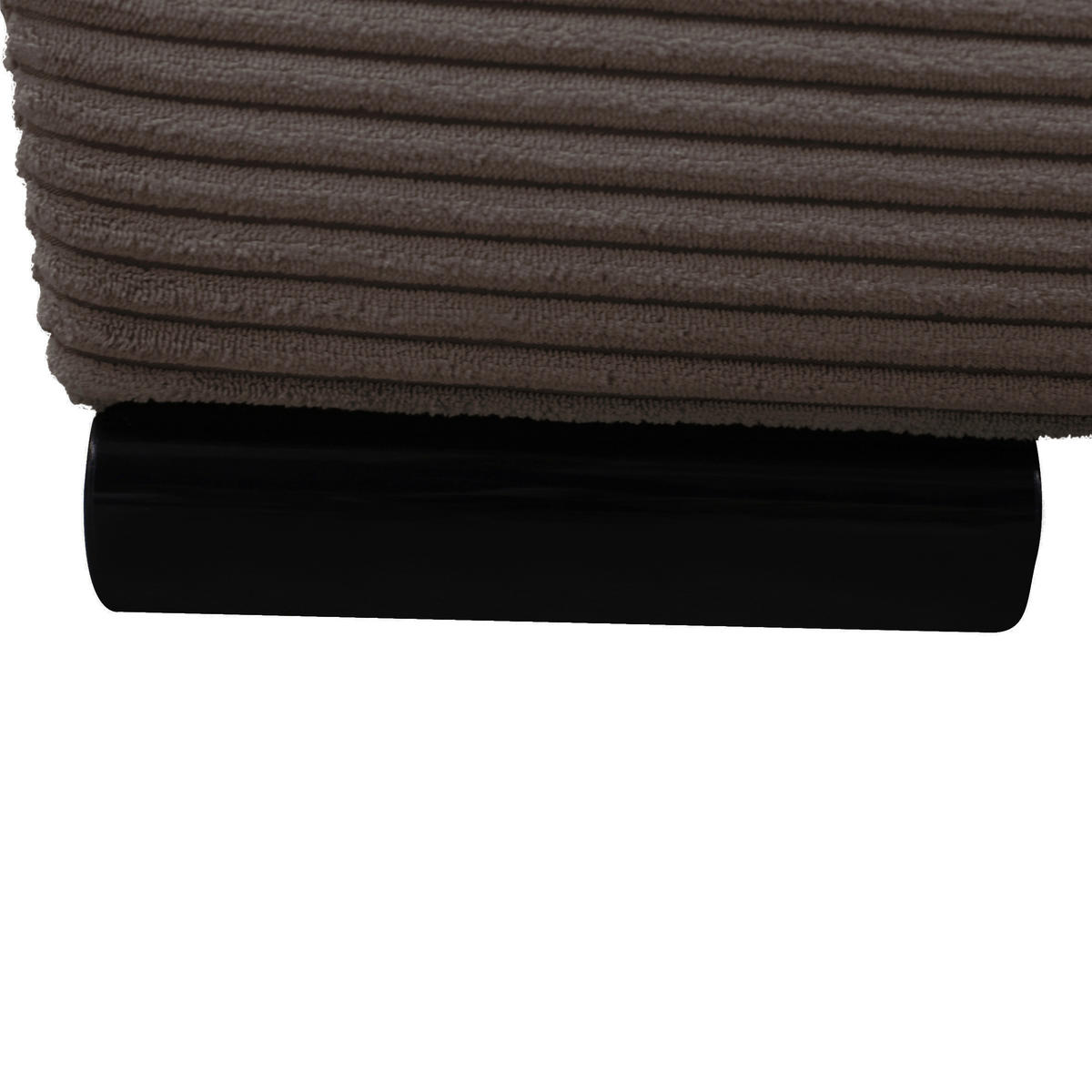 SCHLAFSOFA Cord Braun  - Schwarz/Braun, Design, Kunststoff/Textil (154/93/85cm) - MID.YOU