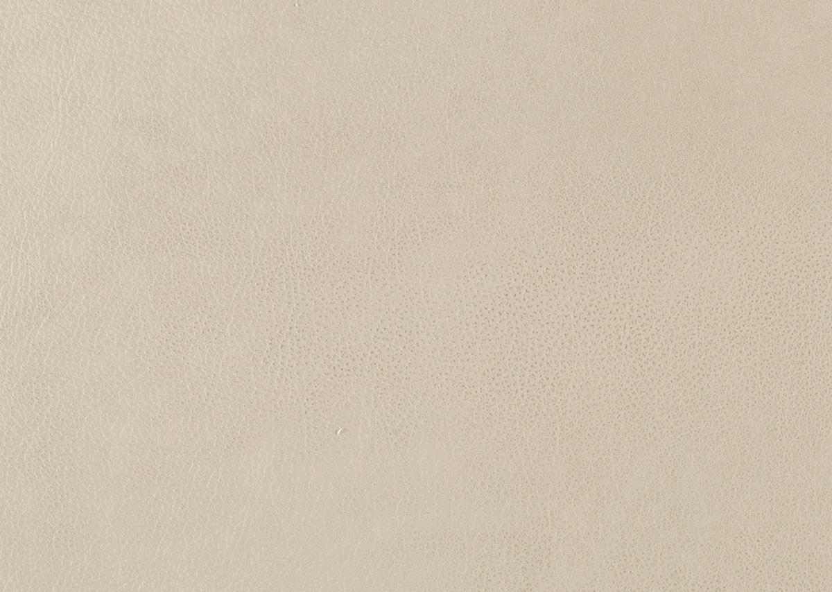 SESSEL in Echtleder Ecru  - Ecru/Schwarz, Design, Leder/Kunststoff (80/78/82cm) - Celina