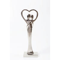 SOCHA - niklová, Design, kov (15/43,5/7cm) - Ambia Home