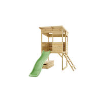 SPIELHAUS  - Fichtefarben, KONVENTIONELL, Holz (241/167/205cm) - Ambia Garden