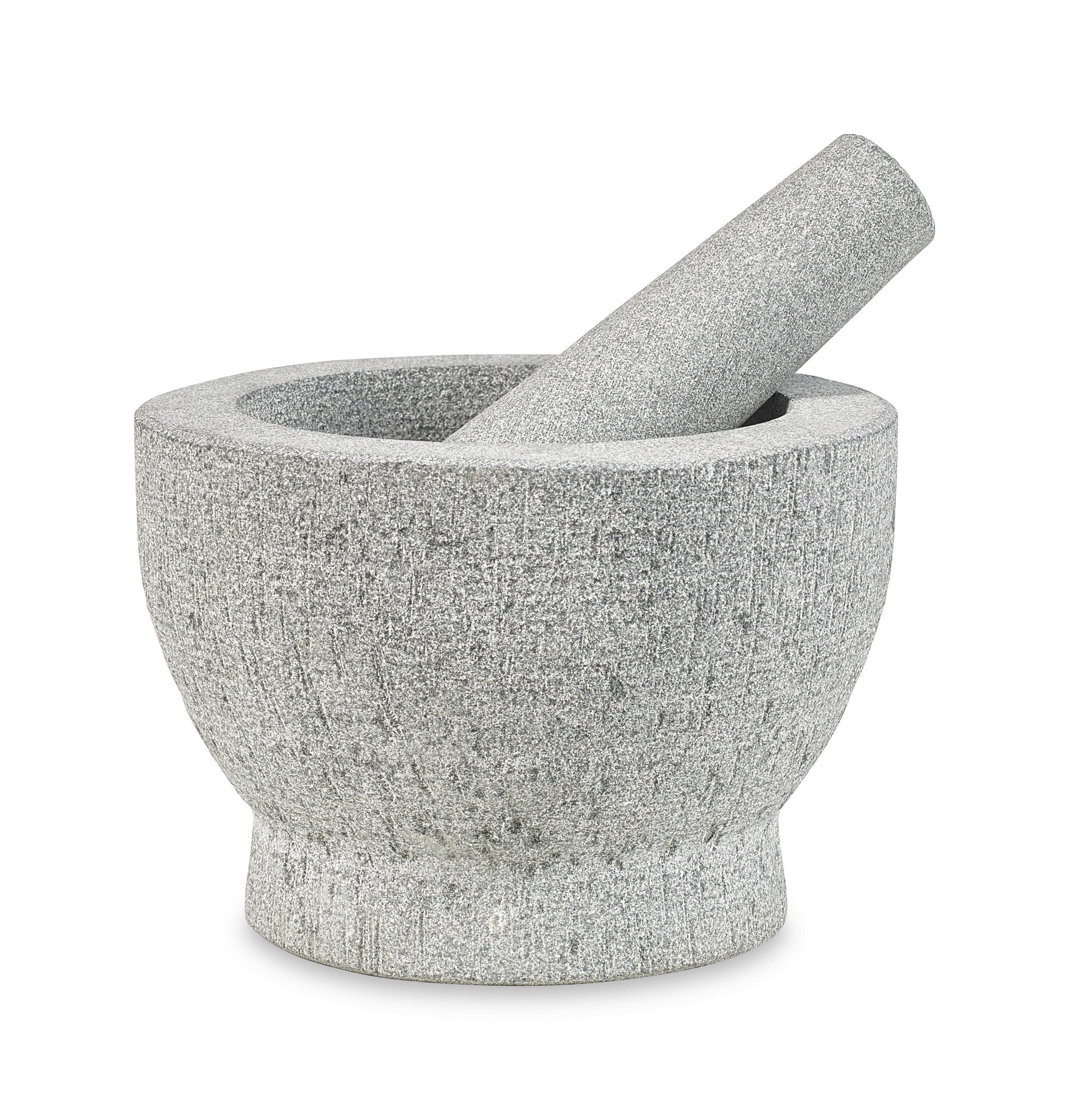 MÖRSERSET  - Grau, Basics, Stein (18/12cm) - Homeware Profession.
