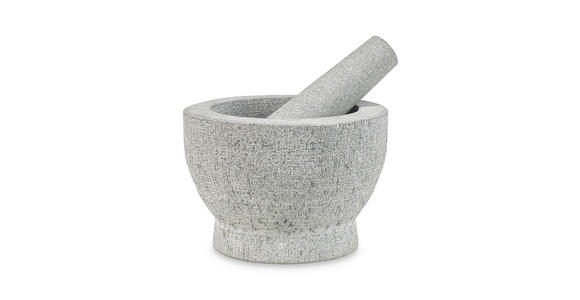 MÖRSERSET 18/12 cm   - Grau, Basics, Stein (18/12cm) - Homeware