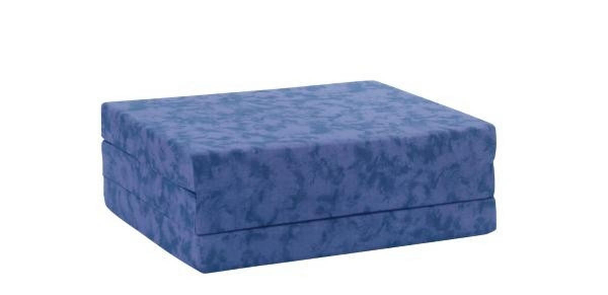 Faltmatratze Billy 80x190 cm 80/190 cm, Höhe ca.: 9 cm, H2 = mittel,  - Blau, Textil (80/190cm) - Primatex
