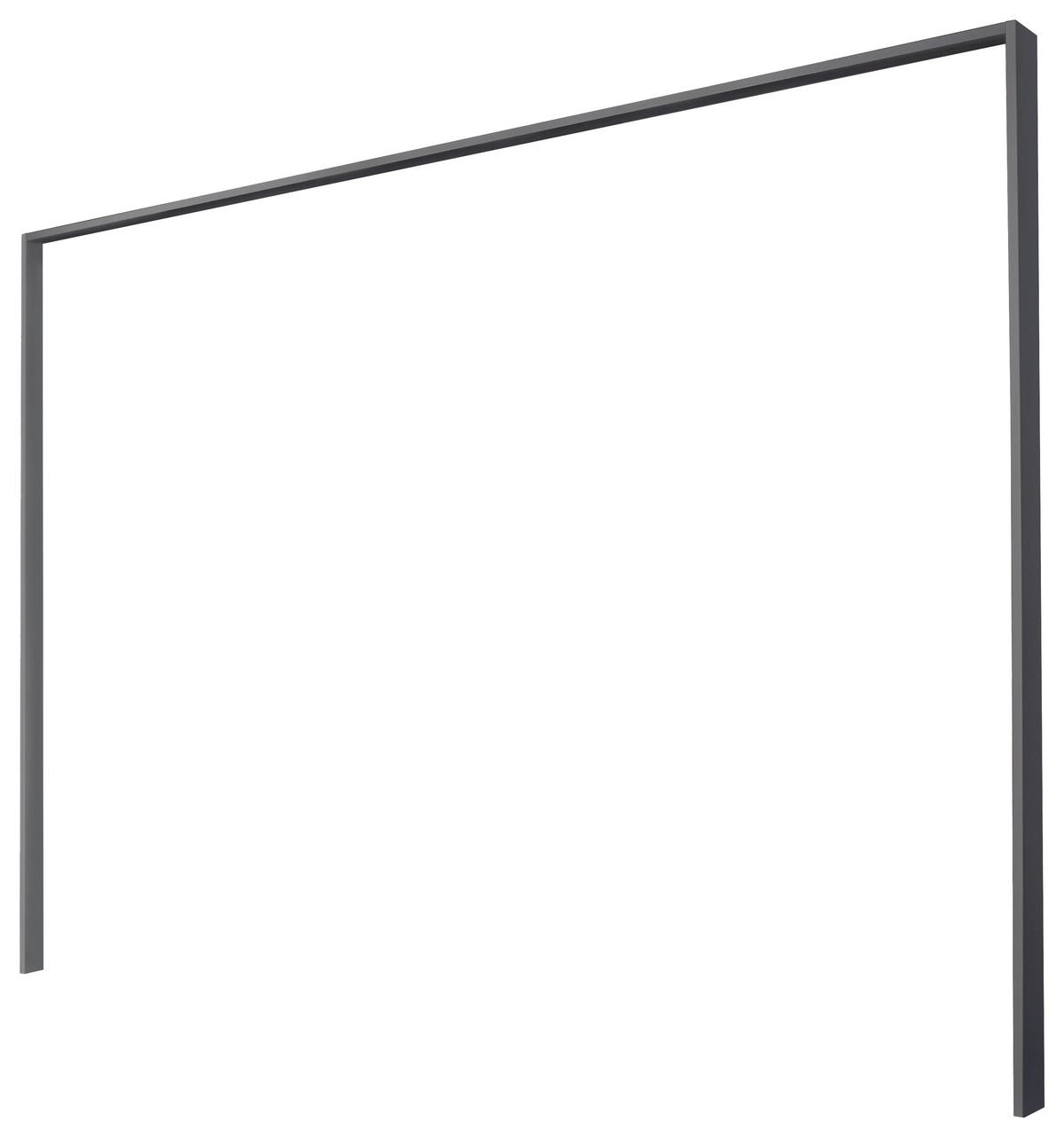 PASSEPARTOUTRAHMEN 275/212/58 cm   - Grau, Basics, Holzwerkstoff (275/212/58cm) - Rauch Möbel