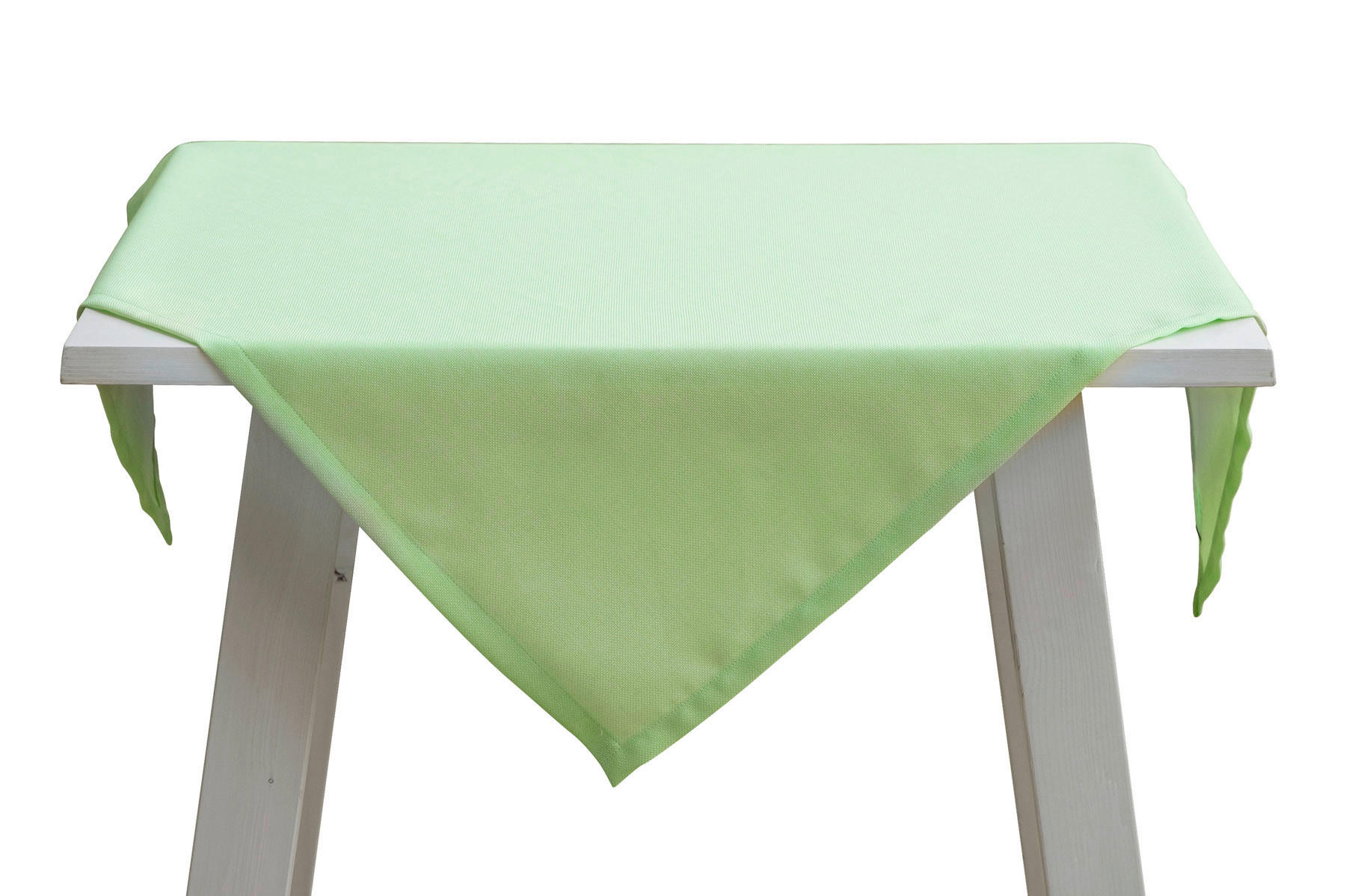 TISCHDECKE 85/85 cm  - Limette, Basics, Textil (85/85cm)