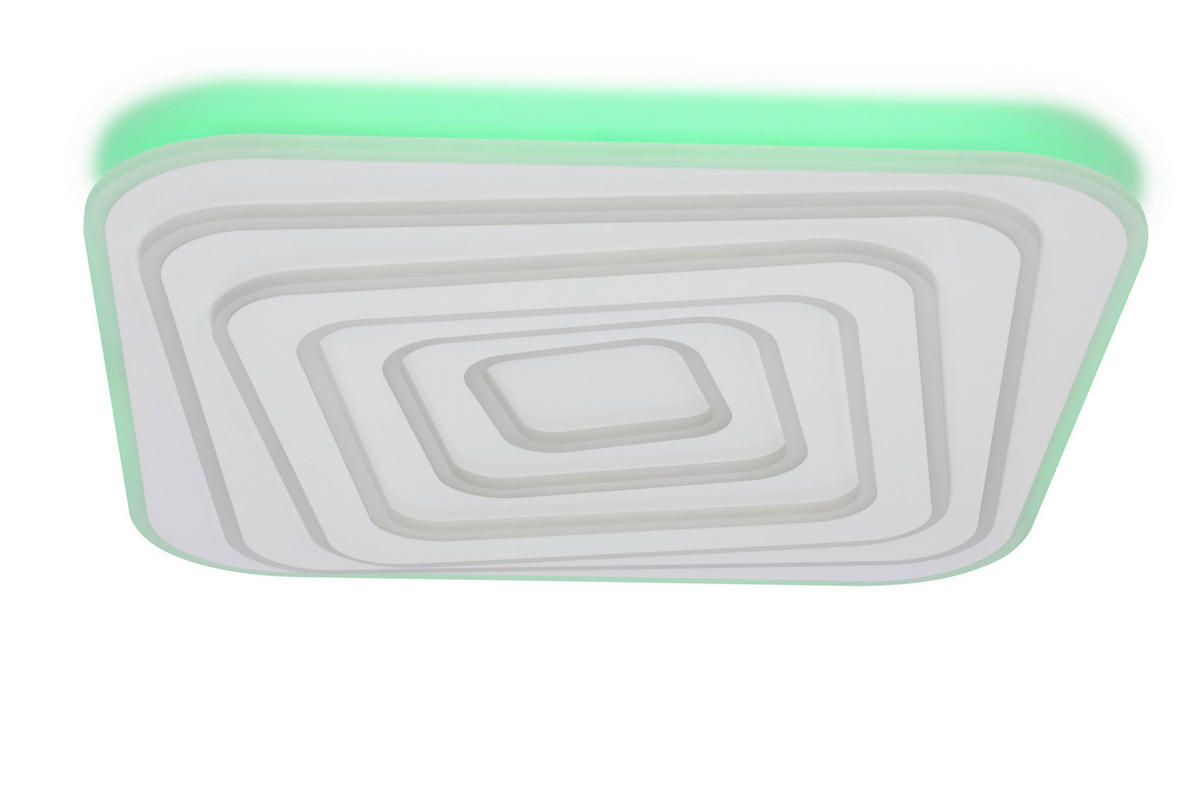 LED-TAKLAMPA 9.2 W 53/53/5,5 cm  - vit, Design, metall/plast (53/53/5,5cm) - Novel