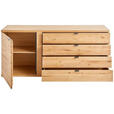 SIDEBOARD 178/79,5/43 cm  - Eichefarben/Anthrazit, KONVENTIONELL, Holz/Holzwerkstoff (178/79,5/43cm) - Linea Natura