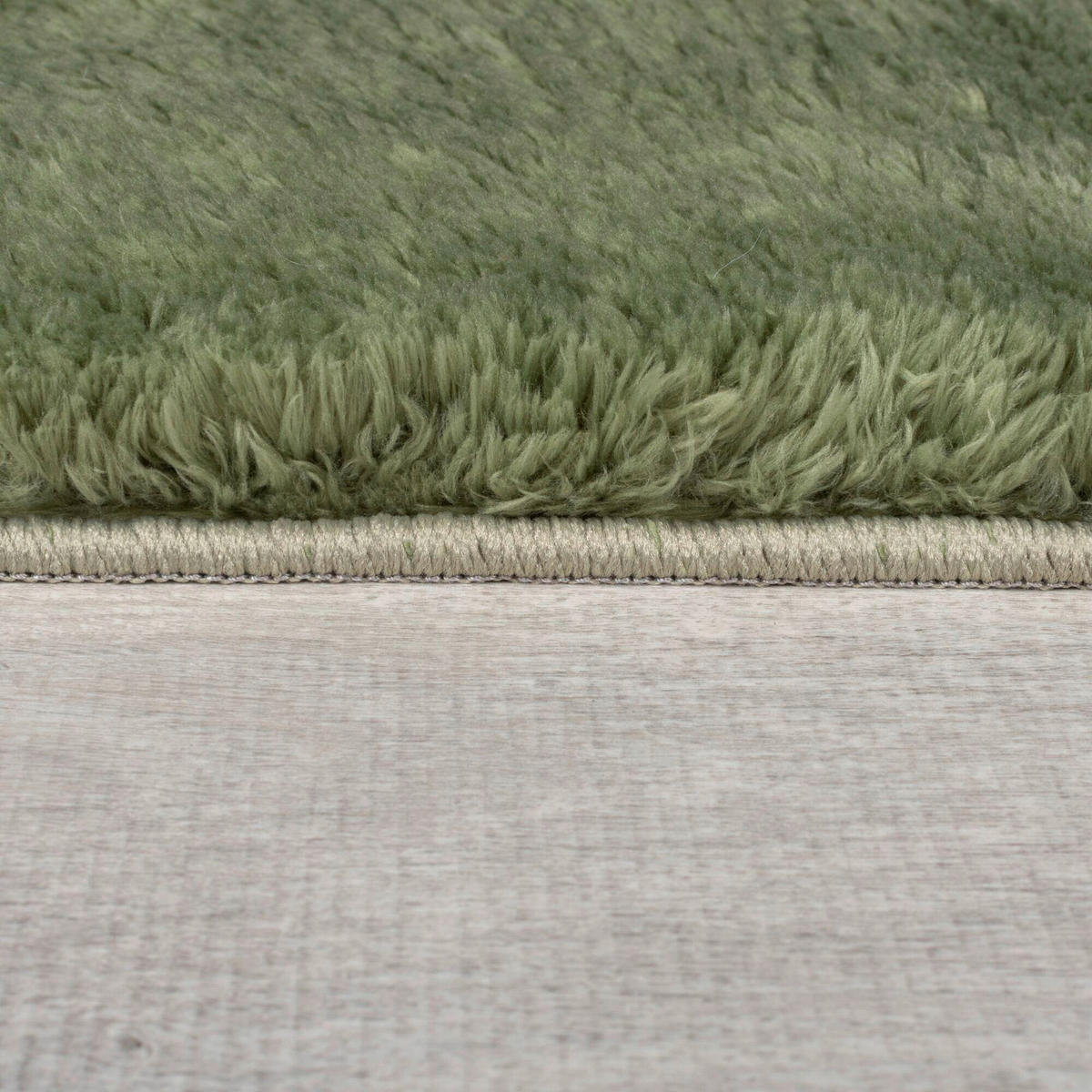 WEBTEPPICH 200/290 cm FAROE WOOL LOOK FUR Grün  - Grün, KONVENTIONELL, Textil (200/290cm)