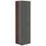 VITRINE in mehrschichtige Massivholzplatte (Tischlerplatte) Nussbaum Nussbaumfarben - Edelstahlfarben/Nussbaumfarben, Design, Glas/Holz (50/190/44cm) - Team 7 VITRINE in mehrschichtige Massivholzplatte (Tischlerplatte) Nussbaum Nussbaumfarben - Edelstahlfarben/Nussbaumfarben, Design, Glas/Holz (50/190/44cm) - Team 7