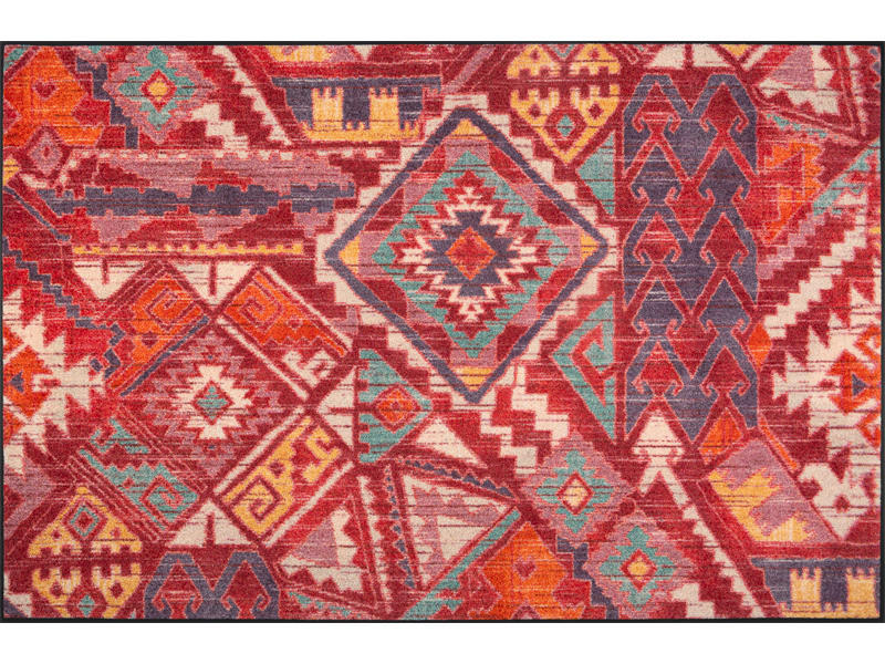 TEPPICH 115/175 cm Pueblo  - Rot, KONVENTIONELL, Kunststoff/Textil (115/175cm) - Esposa