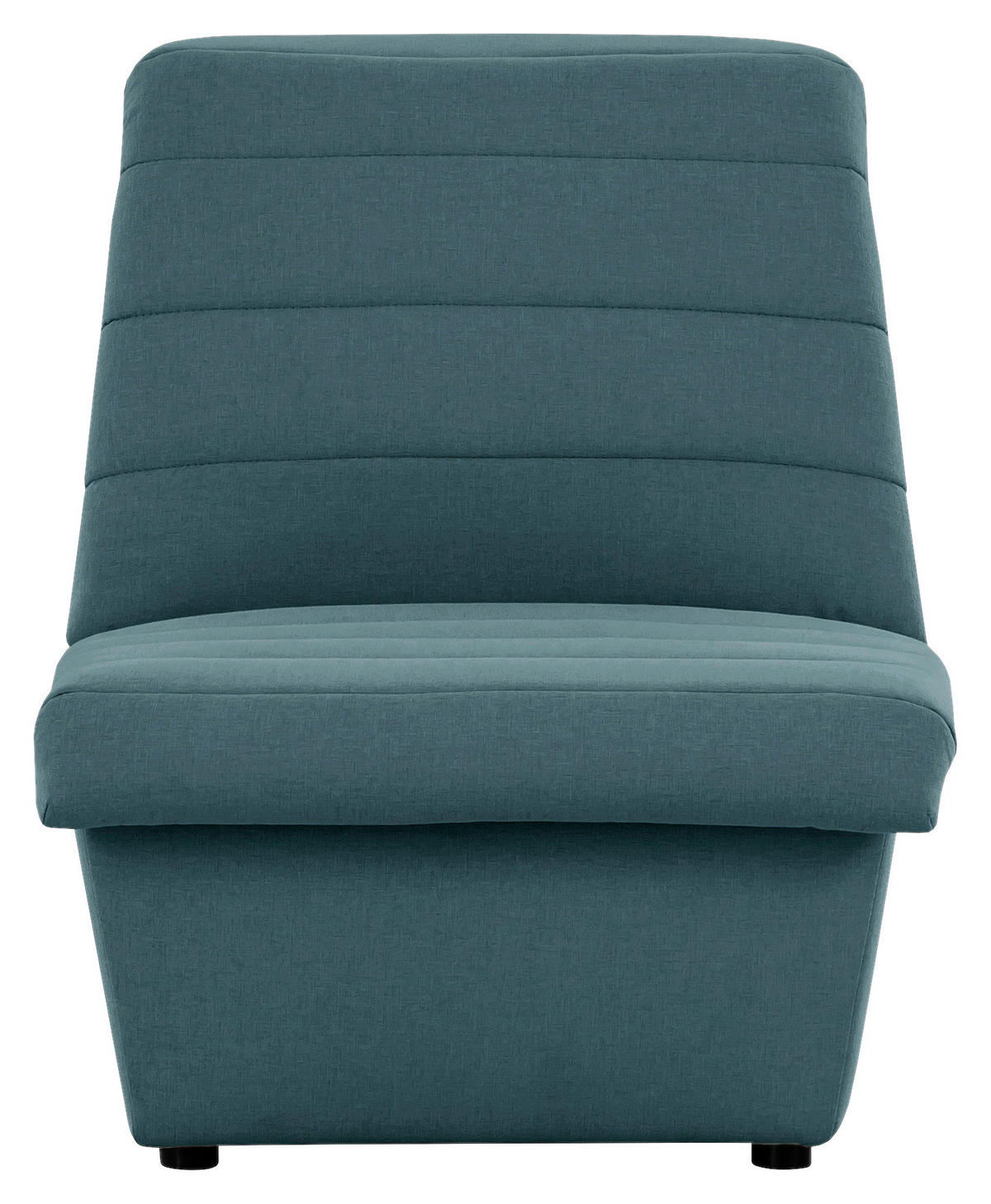 SESSEL Webstoff Petrol    - Petrol/Schwarz, Design, Kunststoff/Textil (72/92/103cm) - LOOKS by W.Joop