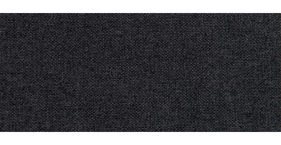 ECKSOFA Anthrazit Flachgewebe Schlaffunktion, Rücken echt, Kopfteilverstellung, Liegefläche im Originalstoff  - Anthrazit/Schwarz, KONVENTIONELL, Kunststoff/Textil (266/220cm) - Carryhome