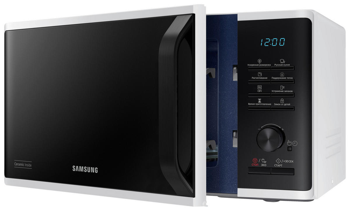 MIKROWELLE MS23K3515AW/SW  - Weiss, Basics, Keramik (27,5/48,9/37.4cm) - Samsung