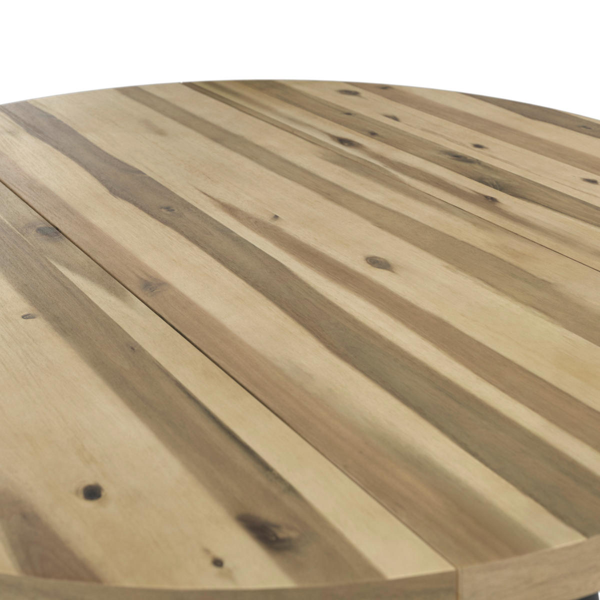 GARTENTISCH  - Akaziefarben, MODERN, Holz/Metall (100/100/76cm) - Ambia Garden