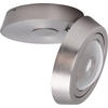 LED-DECKENLEUCHTE 16/15,5/7,8 cm   - Nickelfarben, Design, Metall (16/15,5/7,8cm)