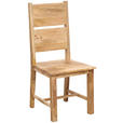 STUHL in Holz Naturfarben, Hellbraun  - Hellbraun/Naturfarben, Design, Holz (45/100/45cm) - Carryhome