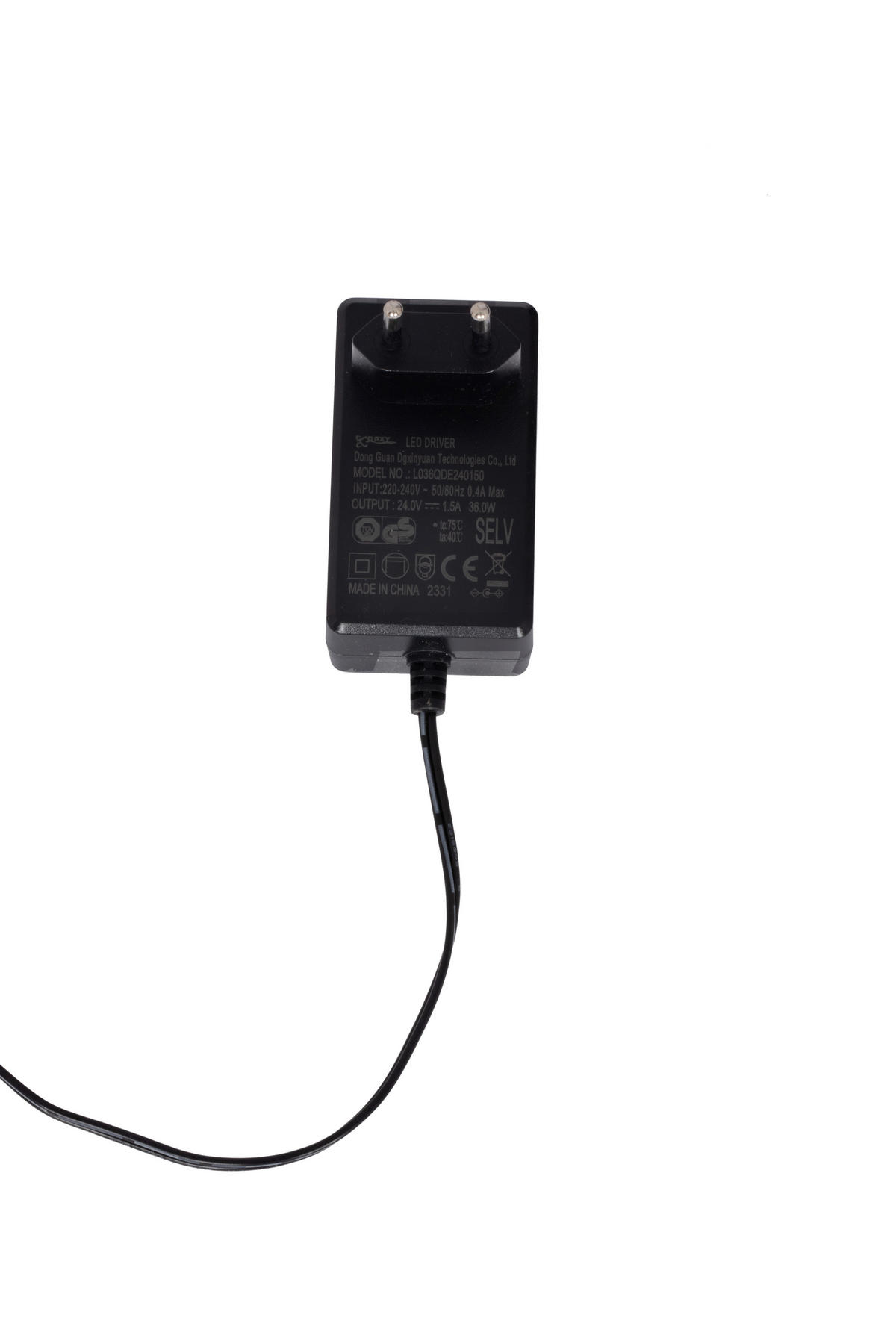 STOJACÍ LED SVÍTIDLO, 32/180 cm  - bílá/opál, Konvenční, kov/plast (32/180cm) - Novel
