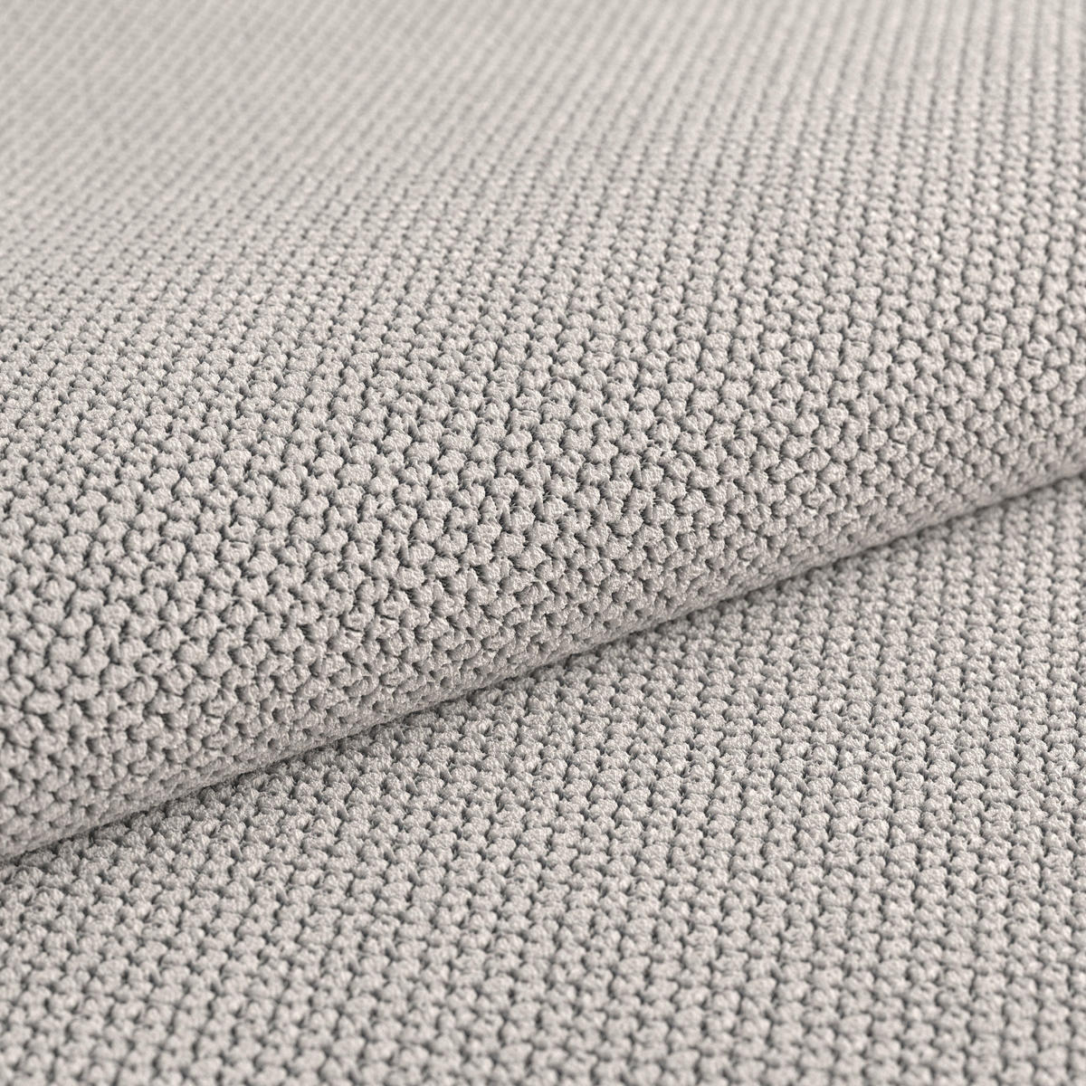 ECKBANK 192/170 cm Webstoff Weiß Eiche Sperrholz   - Eichefarben/Weiß, KONVENTIONELL, Holz/Textil (192/170cm) - Livetastic