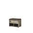 GARDEROBENBANK Braun - Zinkfarben/Schwarz, KONVENTIONELL, Textil/Metall (67/47/40cm) GARDEROBENBANK Braun - Zinkfarben/Schwarz, KONVENTIONELL, Textil/Metall (67/47/40cm)