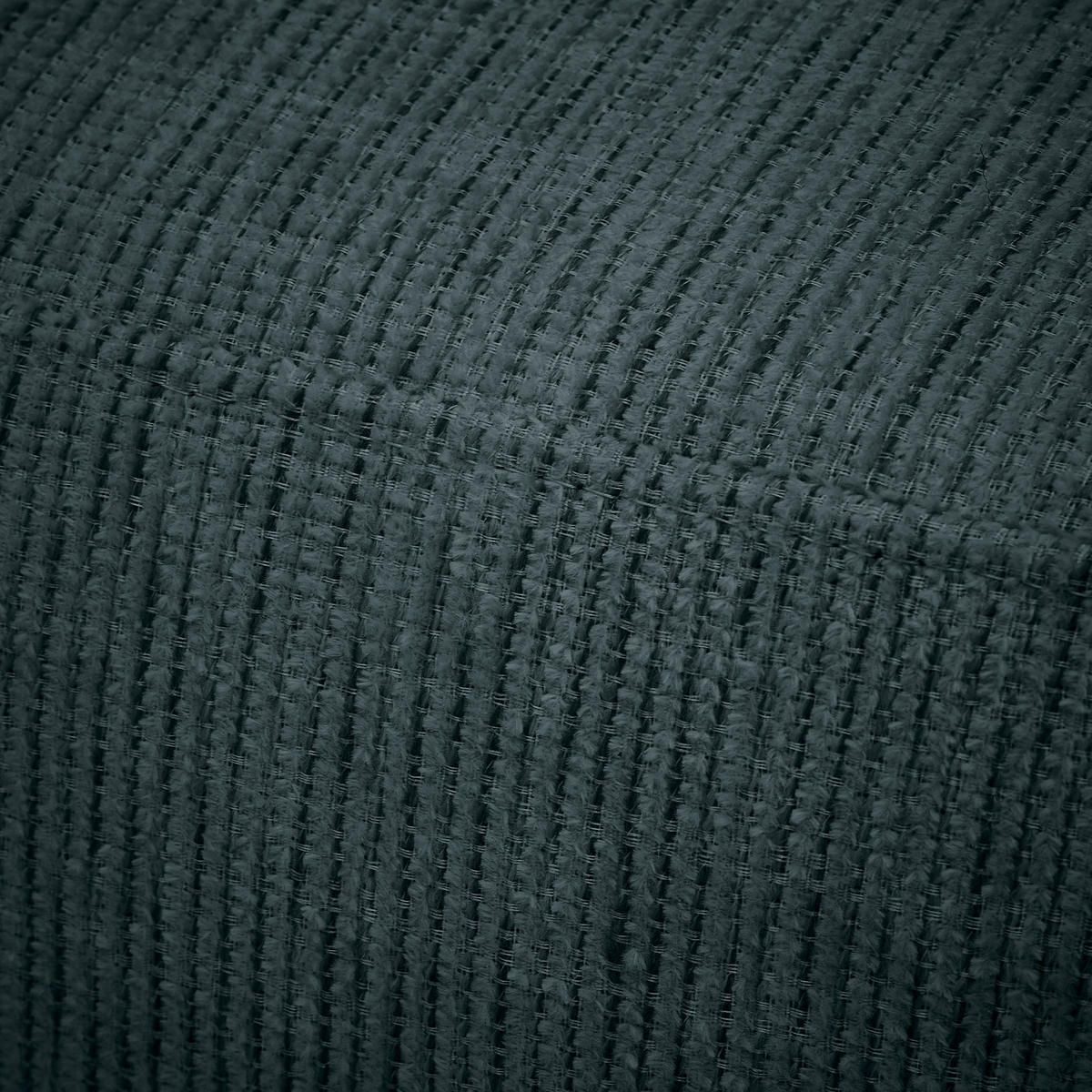 CHAISELONGUE in Chenille Dunkelblau  - Schwarz/Dunkelblau, Konventionell, Kunststoff/Textil (171/73/93cm) - MID.YOU