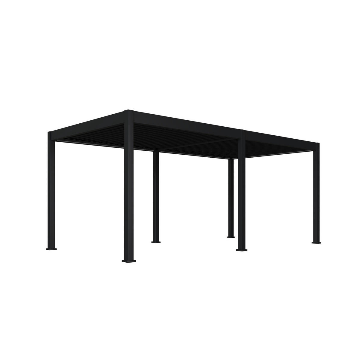 PERGOLA 600/255/300 cm   - Anthrazit, Basics, Metall (600/255/300cm) - Gardenson