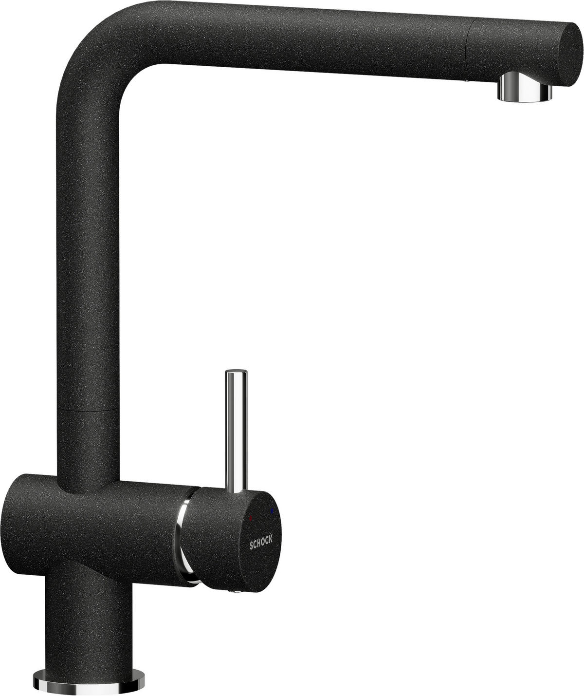 KÜCHENARMATUR 540000GON  - Dunkelgrau, Basics, Stein/Metall (5/31/21,2cm) - Schock