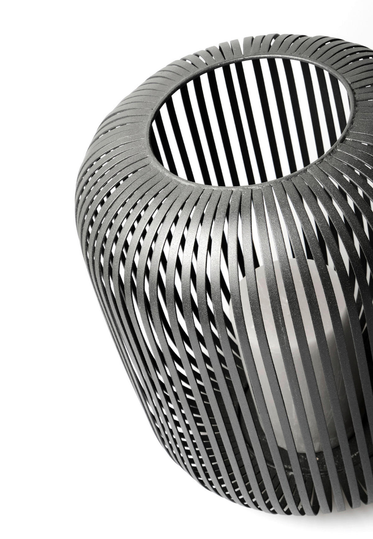 LATERNE  - Schwarz, Basics, Metall (30/35cm)