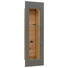 HÄNGEELEMENT in Eichefarben, Walnussfarben - Eichefarben/Walnussfarben, KONVENTIONELL, Glas/Holz (39/118/38cm) - Voleo HÄNGEELEMENT in Eichefarben, Walnussfarben - Eichefarben/Walnussfarben, KONVENTIONELL, Glas/Holz (39/118/38cm) - Voleo