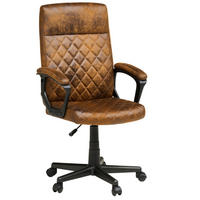 STOLICA OKRETNA  brončane boje  metal, plastika, tekstil  - brončane boje/crna, Basics, metal/tekstil (61/110/59cm) - Livetastic