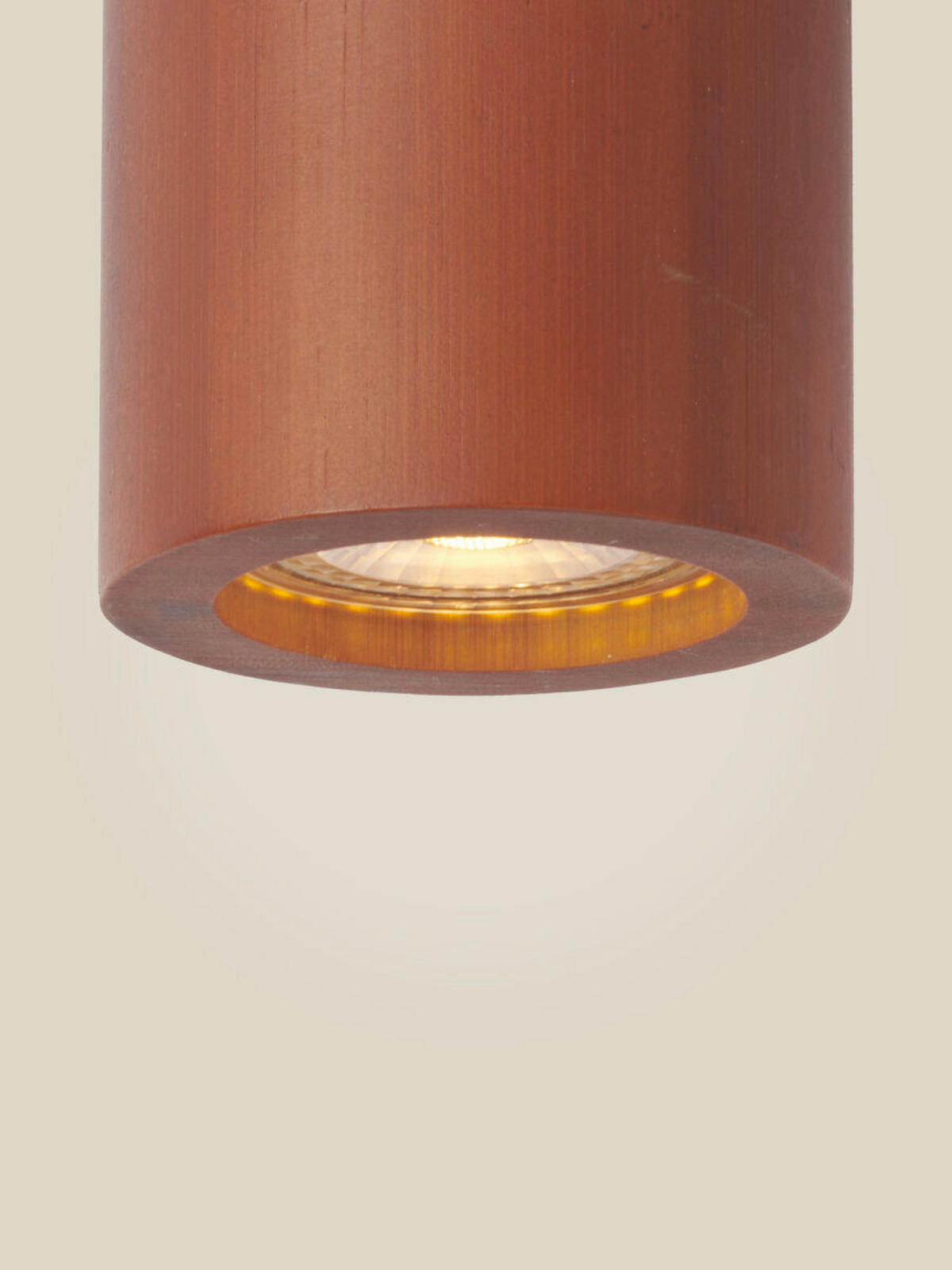 HÄNGELEUCHTE 12/12/270 cm  - Braun, Trend, Holz (12/12/270cm) - Good & Mojo