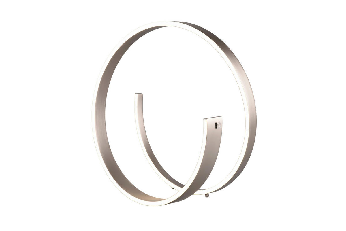 LED ASZTALI LÁMPA - nikkel, Design, fém (45cm) - Cinque