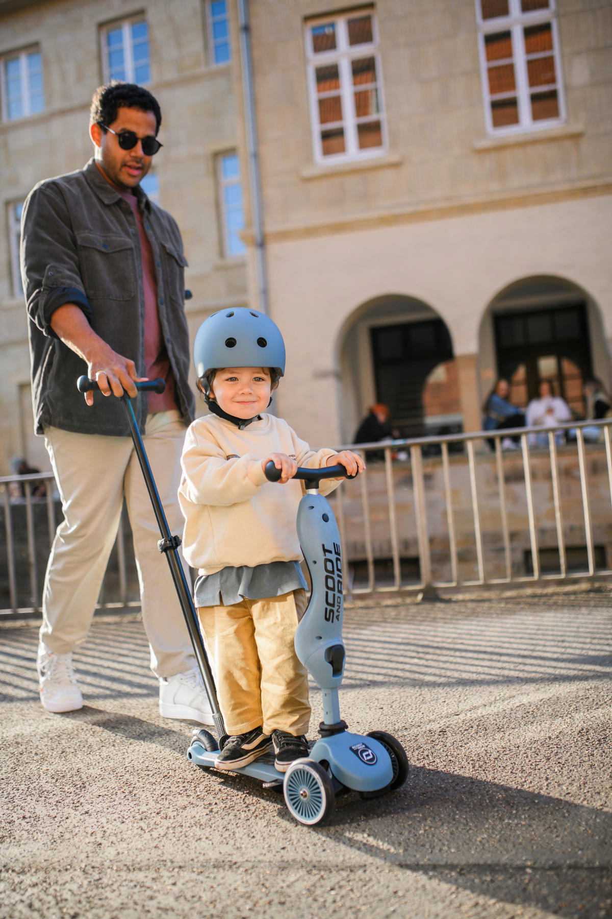 KINDERSCOOTER  - Pastellblau, Trend, Kunststoff (3,1kg) - Scoot and Ride