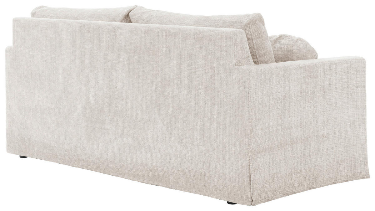 3-SITZER-BEZUG - Creme, Design, Textil (195/89/95cm) - P & B