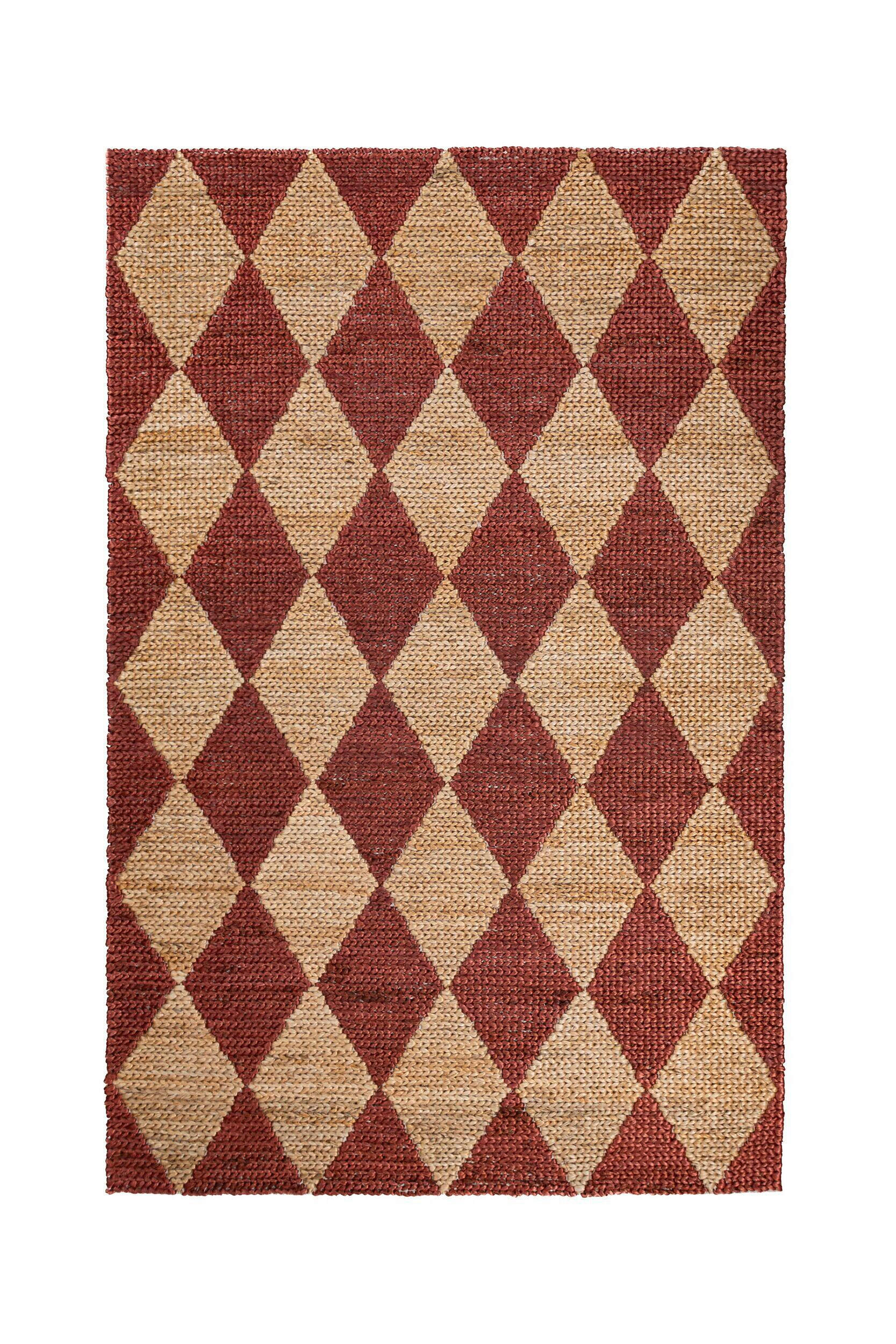 HANDWEBTEPPICH 160/230 cm Terracotta  - Terracotta, MODERN, Textil (160/230cm) - Xora