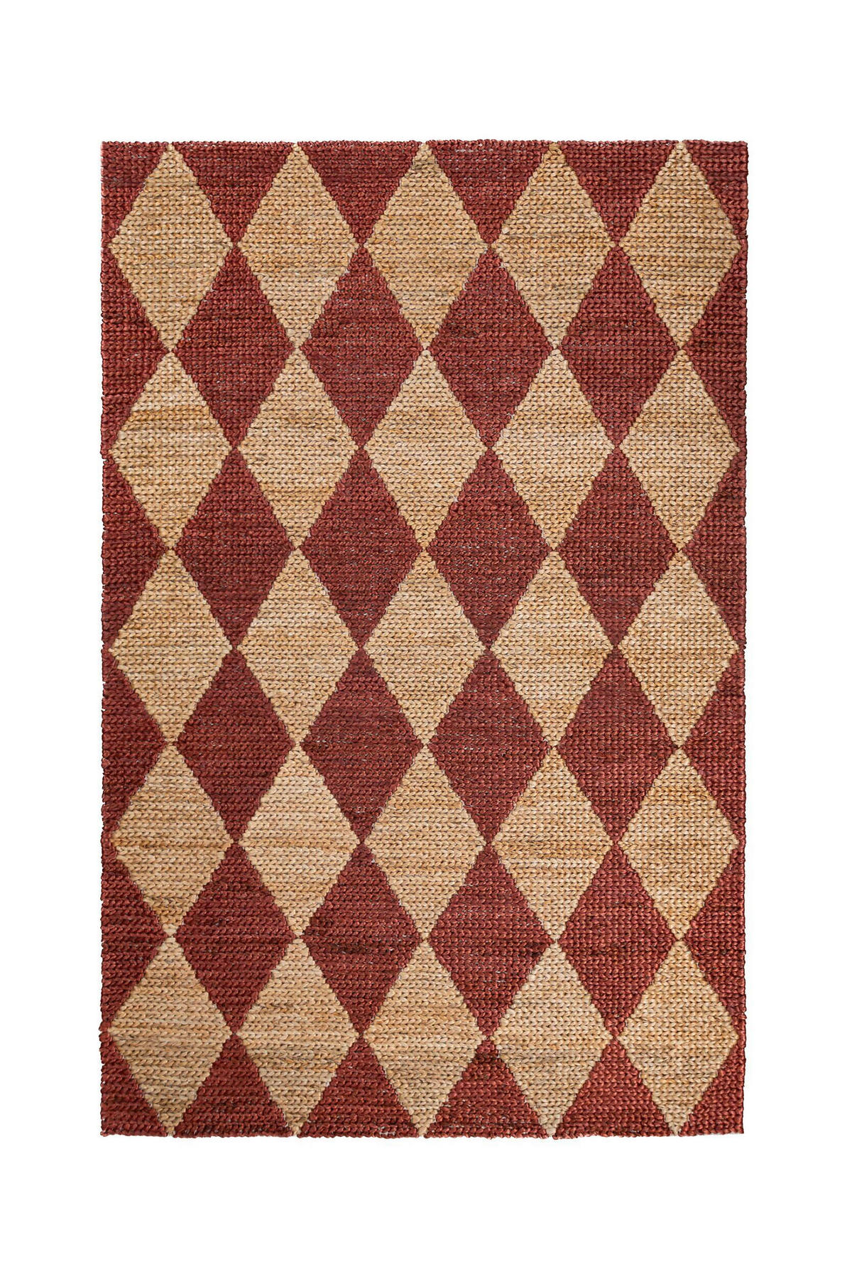 HANDWEBTEPPICH 160/230 cm Terracotta  - Terracotta, MODERN, Textil (160/230cm) - Xora