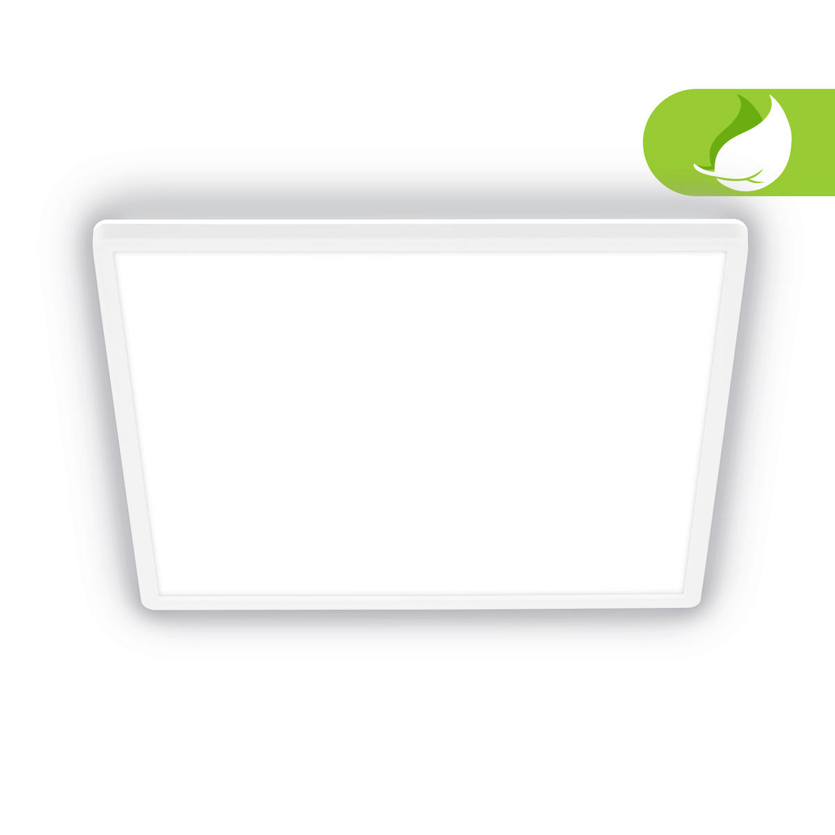 LED PLAFONJERA - bela, Osnovno, plastika (42/42/3cm)