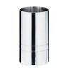 ZAHNPUTZBECHER Metall  - Chromfarben, Basics, Metall (6,2/11,5/6,2cm) - Sadena