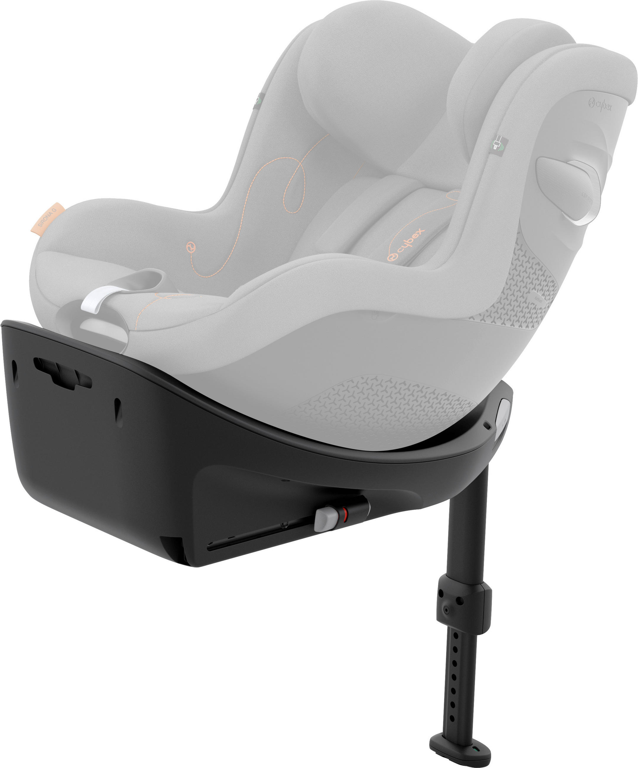 ISOFIXSTATION Base G  - Schwarz, Basics, Kunststoff (64/41/27-77cm) - cybex GOLD